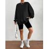 imageZeagoo Christmas Sweatshirt for Women Crewneck Christmas Tree Long Sleeve Shirt Xmas Holiday Party Pullover Sweater TopsBlack