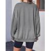 imageZeagoo Christmas Sweatshirt for Women Crewneck Christmas Tree Long Sleeve Shirt Xmas Holiday Party Pullover Sweater TopsGrey Print