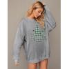 imageZeagoo Christmas Sweatshirt for Women Crewneck Christmas Tree Long Sleeve Shirt Xmas Holiday Party Pullover Sweater TopsGreychristmas Tree