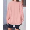 imageZeagoo Christmas Sweatshirt for Women Crewneck Christmas Tree Long Sleeve Shirt Xmas Holiday Party Pullover Sweater TopsPink Print