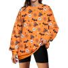 imageZeagoo Christmas Sweatshirt for Women Crewneck Christmas Tree Long Sleeve Shirt Xmas Holiday Party Pullover Sweater TopsYellowskull