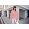 imageZeagoo Women Plus Size Zipper Hoodie Long Sleeve 2024 Trendy Sweatshirts Athletic Cropped Tops Dark Grey LargePink