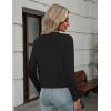 imageZeagoo Womens Lightweight Summer Cardigan Cropped Long Sleeve Shrug Thin Open Front Sheer Bolero for DressesBlack