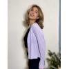 imageZeagoo Womens Lightweight Summer Cardigan Cropped Long Sleeve Shrug Thin Open Front Sheer Bolero for DressesLavender