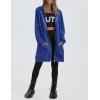 imageZeagoo Womens Zip Up Hoodies Long Sleeve Fall Lightweight Hooded Sweatshirt Oversized Fleece Jacket With PocketsViolet