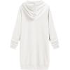 imageZeagoo Womens Zip Up Hoodies Long Sleeve Fall Lightweight Hooded Sweatshirt Oversized Fleece Jacket With PocketsWhite