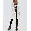 imageZeagoo Womens Zip Up Hoodies Long Sleeve Fall Lightweight Hooded Sweatshirt Oversized Fleece Jacket With PocketsWhite