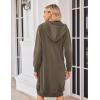 imageZeagoo Womens Zip Up Hoodies Oversized Fleece Long Tunic Sweatshirts Casual Long Sleeve 2025 Fall Hoodie Jacket CoatCoffeegrey