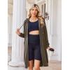 imageZeagoo Womens Zip Up Hoodies Oversized Fleece Long Tunic Sweatshirts Casual Long Sleeve 2025 Fall Hoodie Jacket CoatCoffeegrey