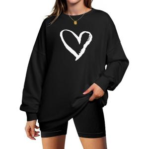 imageZeagoo Christmas Sweatshirt for Women Crewneck Christmas Tree Long Sleeve Shirt Xmas Holiday Party Pullover Sweater TopsBlacklove