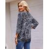 imageZeagoo 34 Length Sleeve Womens Tops Round Neck Casual Summer Tunic Tops Basic Tees Blouses Dressy TShirts Pleated ShirtsMz473