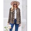 imageZeagoo Button Down Shirt for Women Long Sleeve Blouses Floral Printed Tops Business Casual Work Outfits SXXLLeopard Print