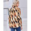 imageZeagoo Button Down Shirt for Women Long Sleeve Blouses Floral Printed Tops Business Casual Work Outfits SXXLMulticolor 123