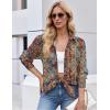 imageZeagoo Button Down Shirt for Women Long Sleeve Blouses Floral Printed Tops Business Casual Work Outfits SXXLMulticolor 721