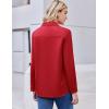 imageZeagoo Button Down Shirt for Women Long Sleeve Blouses Floral Printed Tops Business Casual Work Outfits SXXLZredstain Shield