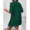 imageZeagoo Lightweight Summer Cardigan for Women Short Sleeve V Neck Crochet Kimonos Loose Open Front Hollow Out Cover UpsGreen
