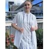 imageZeagoo Lightweight Summer Cardigan for Women Short Sleeve V Neck Crochet Kimonos Loose Open Front Hollow Out Cover UpsWhite