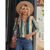 imageZeagoo Long Sleeve Shirts for Women Casual V Neck Fall Tops Dressy Summer Work Blouses ClothesMulticolor 289