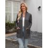imageZeagoo Womens Lightweight Cardigan Sweaters Open Front Long Sleeve Casual Loose Thin Cardigans with Pockets 2025Gray