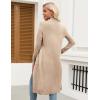 imageZeagoo Womens Long Cardigan Sweaters Lightweight Sweater Long Sleeve Open Front Casual Knit Duster Cardigans with PocketKbeige