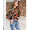 imageZeagoo Womens Mesh Long Sleeve Tops Mock Neck Going Out See Through Shirts Sexy Sheer Blouses Clubwear SXXLDh107