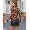 imageZeagoo Womens Mesh Long Sleeve Tops Mock Neck Going Out See Through Shirts Sexy Sheer Blouses Clubwear SXXLDh107