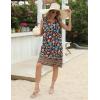 imageZeagoo Womens Summer Beach Dresses 2025 Loose Sleeveless Mini Sundress Swimsuit Coverup Spring Casual Boho Tank DressBlack