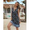 imageZeagoo Womens Summer Beach Dresses 2025 Loose Sleeveless Mini Sundress Swimsuit Coverup Spring Casual Boho Tank DressBlue Print