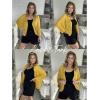 imageZeagoo Womens Summer Crochet Cardigan Sweaters Lightweight Open Front 34 Sleeve Batwing Kimono Boho Knit Cover Ups 2025Yellow