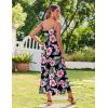 imageZeagoo Womens Summer Maxi Dress Spaghetti Strap Casual Printed Dress Boho Floral Beach SundressFloral7