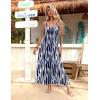 imageZeagoo Womens Summer Maxi Dress Spaghetti Strap Casual Printed Dress Boho Floral Beach SundressPattern5