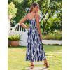 imageZeagoo Womens Summer Maxi Dress Spaghetti Strap Casual Printed Dress Boho Floral Beach SundressPattern5