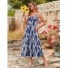 imageZeagoo Womens Summer Maxi Dress Spaghetti Strap Casual Printed Dress Boho Floral Beach SundressPattern5
