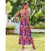imageZeagoo Womens Summer Maxi Dress Spaghetti Strap Casual Printed Dress Boho Floral Beach SundressPattern6