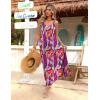 imageZeagoo Womens Summer Maxi Dress Spaghetti Strap Casual Printed Dress Boho Floral Beach SundressPattern6