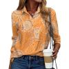 Orange Printed