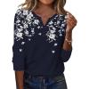 Floral Navy