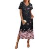 Black Pink Floral