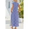 imageZeagoo Maxi Dresses for Women 2025 Summer Casual Sleeveless Floral Sundress Long Split Dresses with Pockets Beach VacationXh213