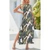 imageZeagoo Maxi Dresses for Women 2025 Summer Casual Sleeveless Floral Sundress Long Split Dresses with Pockets Beach VacationZw792