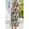imageZeagoo Maxi Dresses for Women 2025 Summer Casual Sleeveless Floral Sundress Long Split Dresses with Pockets Beach VacationZw792