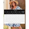imageZeagoo Summer Tiered Mini Dress with Pockets Ruffle Sleeve VNeck Casual Dress A Line Boho Flowy Sundress 2025 VacationBlue