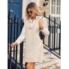 imageZeagoo Womens Oversized Fall Sweater Vest Dress Winter Casual V Neck Sleeveless Loose Knit Pullover Sweater 2025Beige
