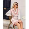 imageZeagoo Womens Oversized Fall Sweater Vest Dress Winter Casual V Neck Sleeveless Loose Knit Pullover Sweater 2025Pink Love