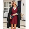imageZeagoo Womens Oversized Fall Sweater Vest Dress Winter Casual V Neck Sleeveless Loose Knit Pullover Sweater 2025Wine Red