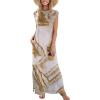 imageZeagoo Maxi Dresses for Women 2025 Summer Casual Sleeveless Floral Sundress Long Split Dresses with Pockets Beach VacationCx264