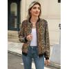imageZeagoo Womens Bomber Jacket Casual Coat Zip Up Outerwear Windbreaker with Pockets SXXLMulticolor