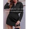 imageZeagoo Womens Summer Mini Skirts Elastic High Waisted Stain ALine Zipper Party Skirt 2025Ablack