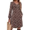 Brown Floral