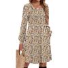 Light Khaki Floral